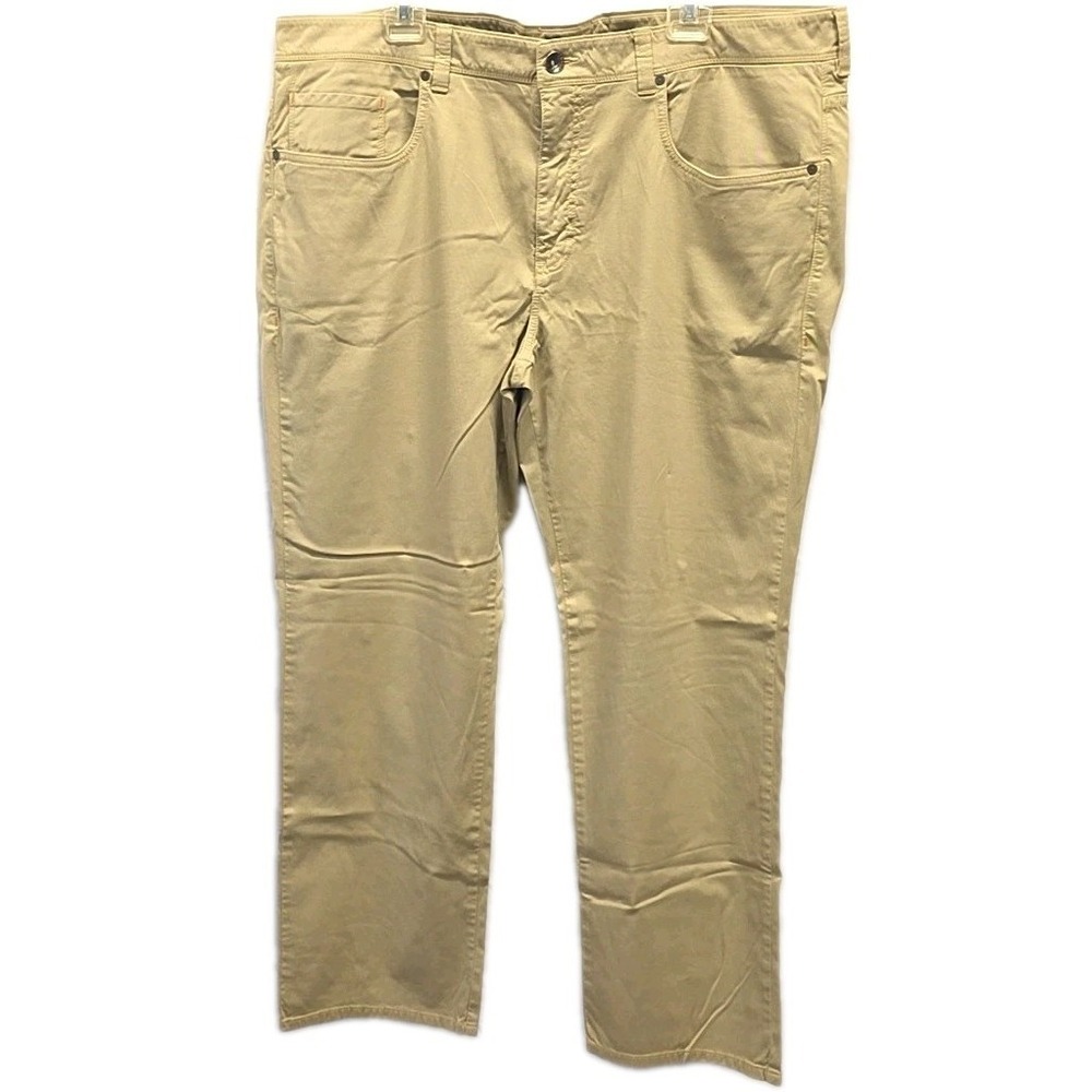 Tommy Bahama Khaki Pants 42x30 Straight Leg Stretch Casual Mens Chinos